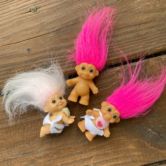 Small baby troll dolls - Picture 1 of 1